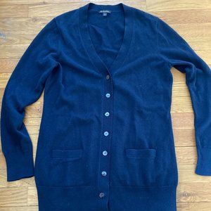 Brooks Brothers Navy Cardigan Size L